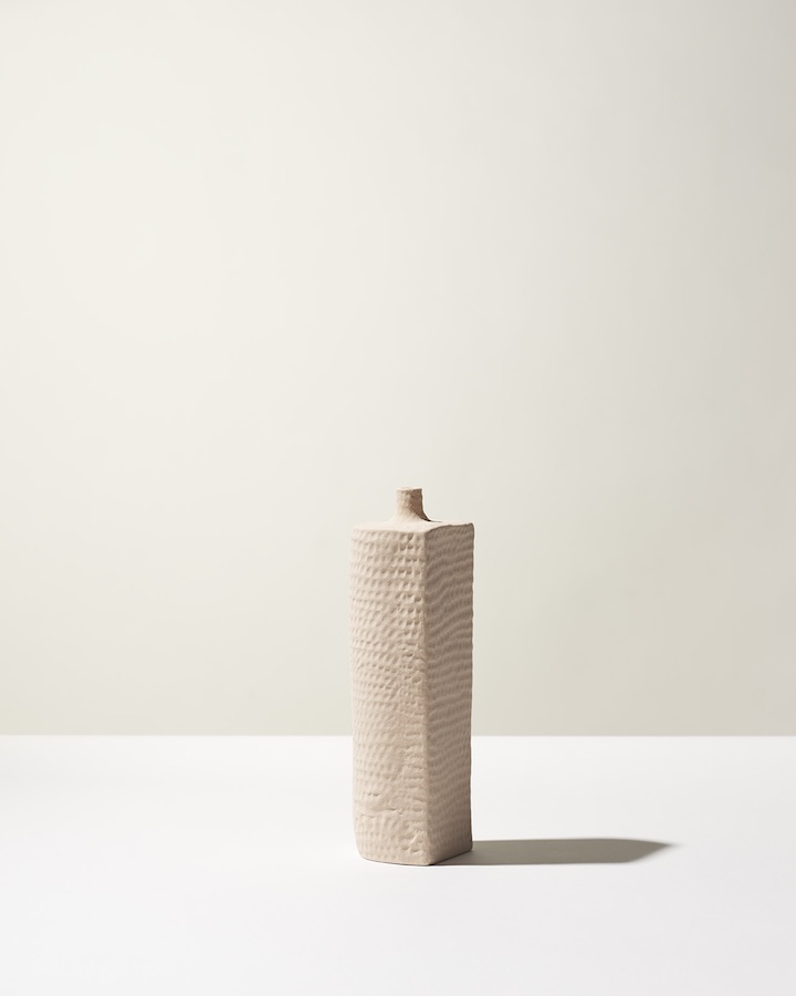 Ceramica Gatti 1928 Battuti Lambda Bis vaso 48 cm