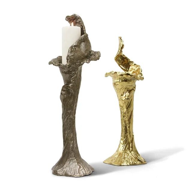 Galore Home Molten Metal portacandele grande ottone