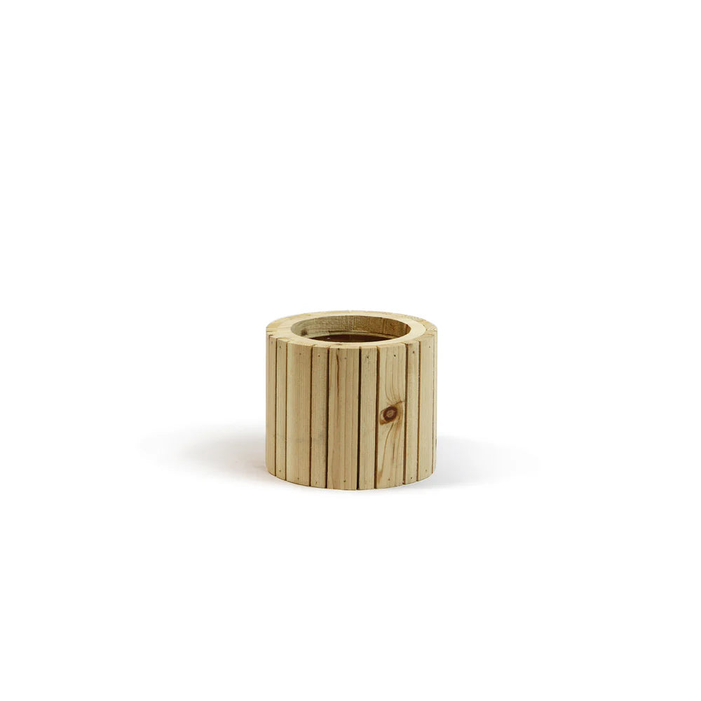 Galore Home Vertical Slat fioriera legno Natural R3125