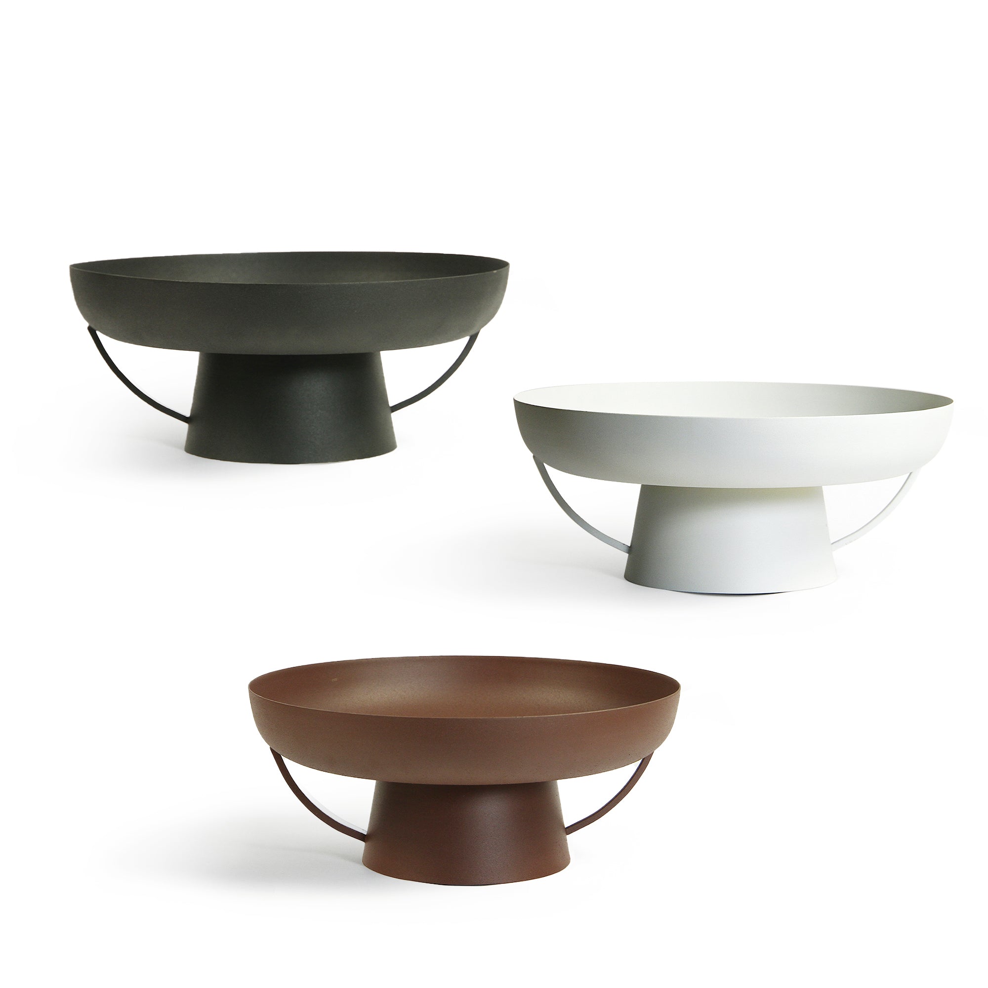 Galore Home Cornith Alzata Metallo Nero Opaco