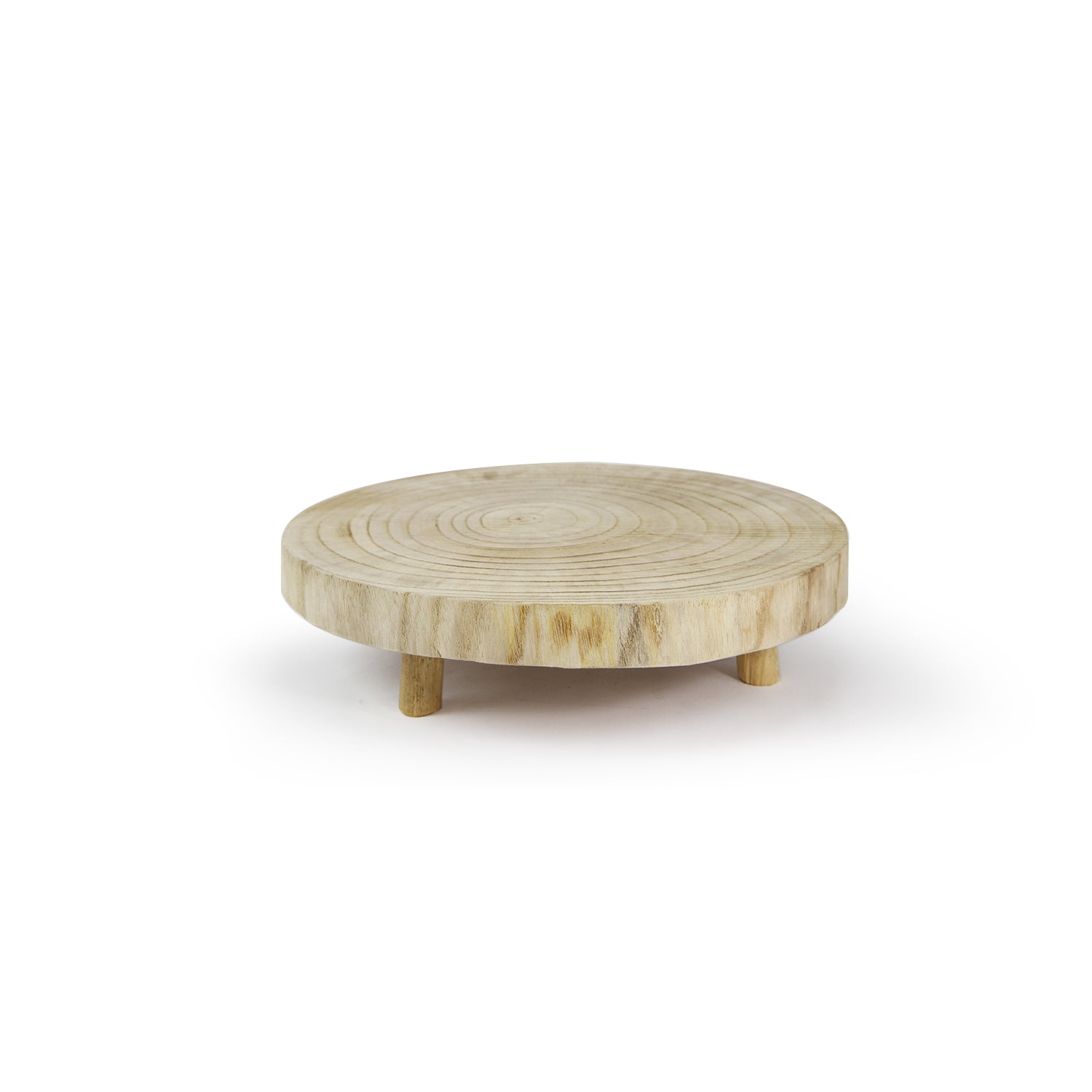 Galore Home Trinity R4029 alzata legno naturale 25 cm
