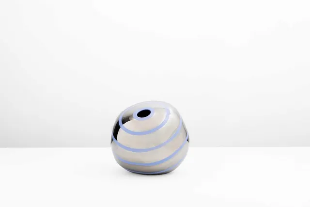 Ceramica Gatti 1928 Platino Pleaide Berrettino Grande vaso