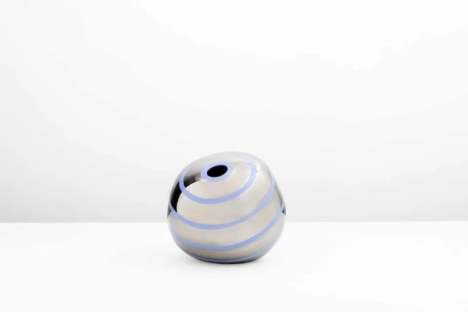 Ceramica Gatti 1928 Platino Pleaide Berrettino Grande vaso