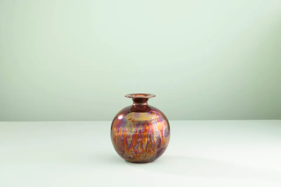 Ceramica Gatti 1928 Riflesso RF210 Palla vaso 20 cm riflessi