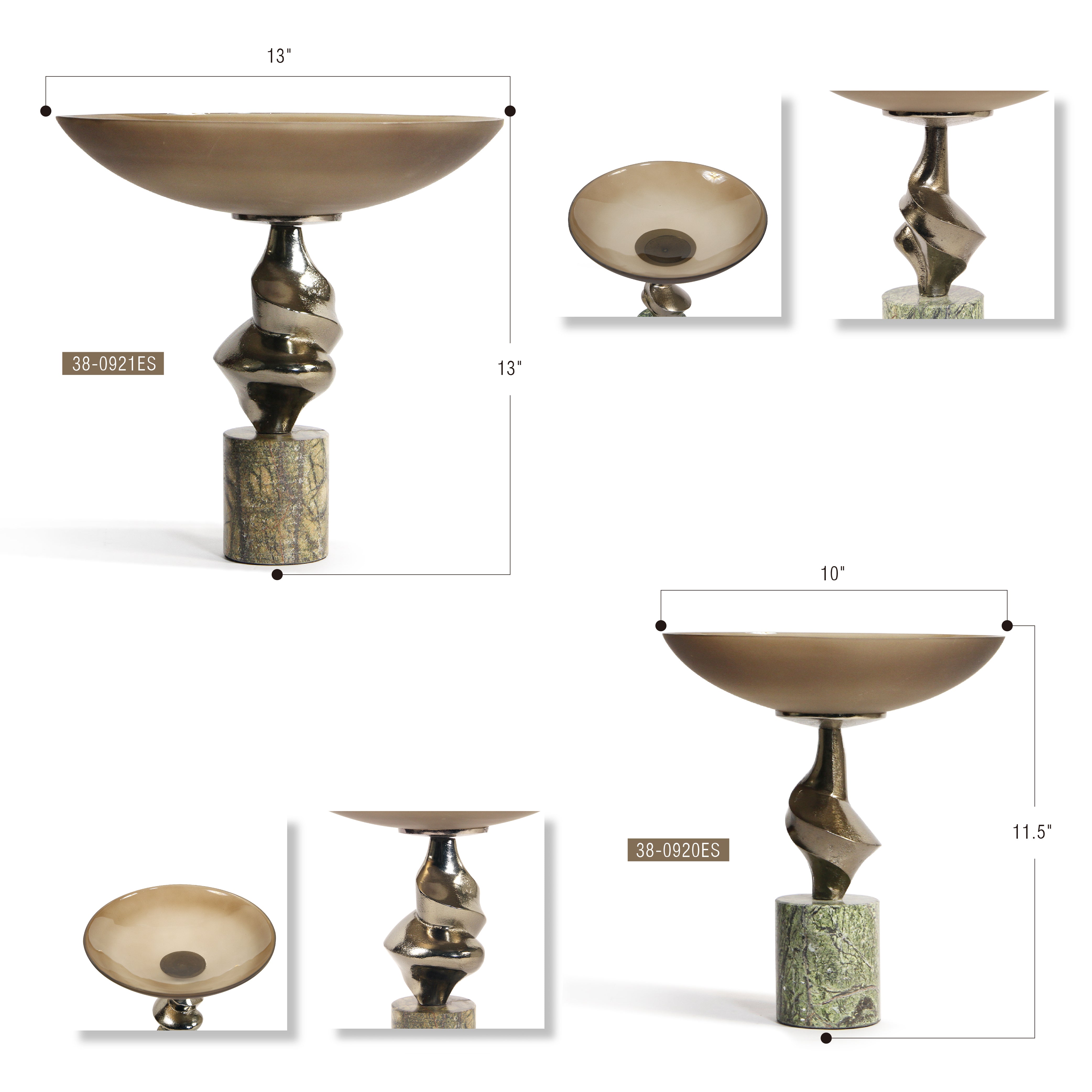 Galore Home Orralis 38-0922 portacandele espresso