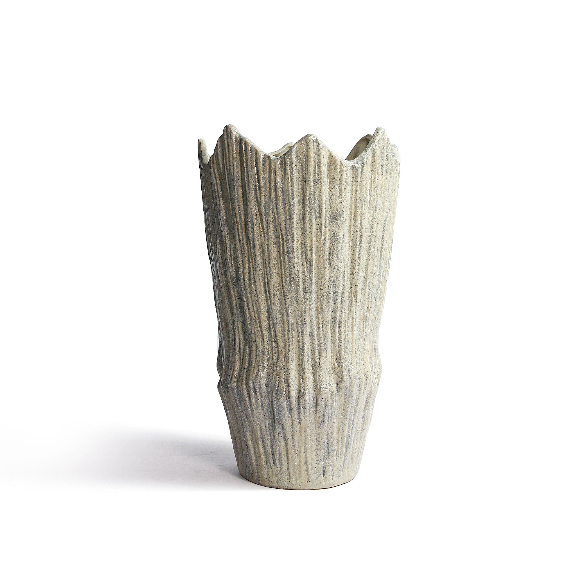 Galore Home Coronet vaso ceramica beige piccolo 42 cm