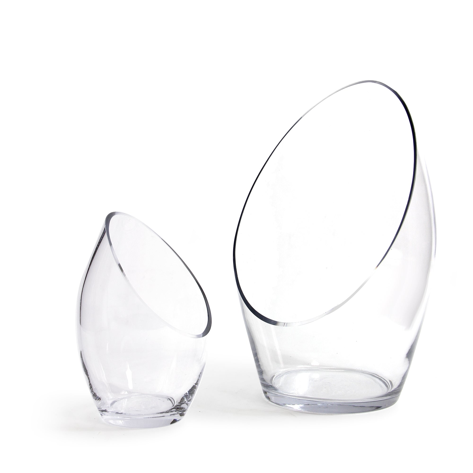 Galore Home U9830 vaso vetro ovale Large trasparente
