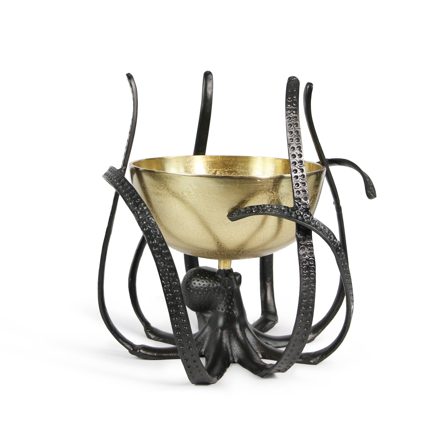 Galore Home Kraken's Embrace vassoio alluminio argento 47 cm