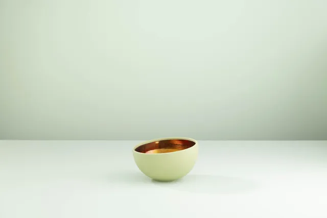 Ceramica Gatti 1928 Riflesso Sole Grande RF734 vaso riflessi metallici