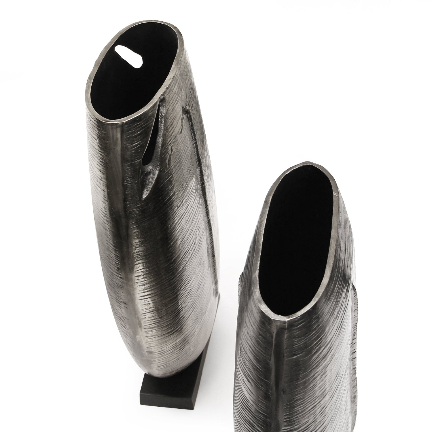 Galore Home Noble Alloy vaso metallo nickel Small
