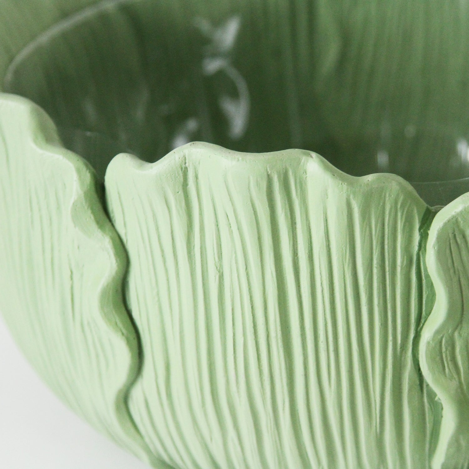 Galore Home Leaf Reverie CDG26 vaso ceramica verde large