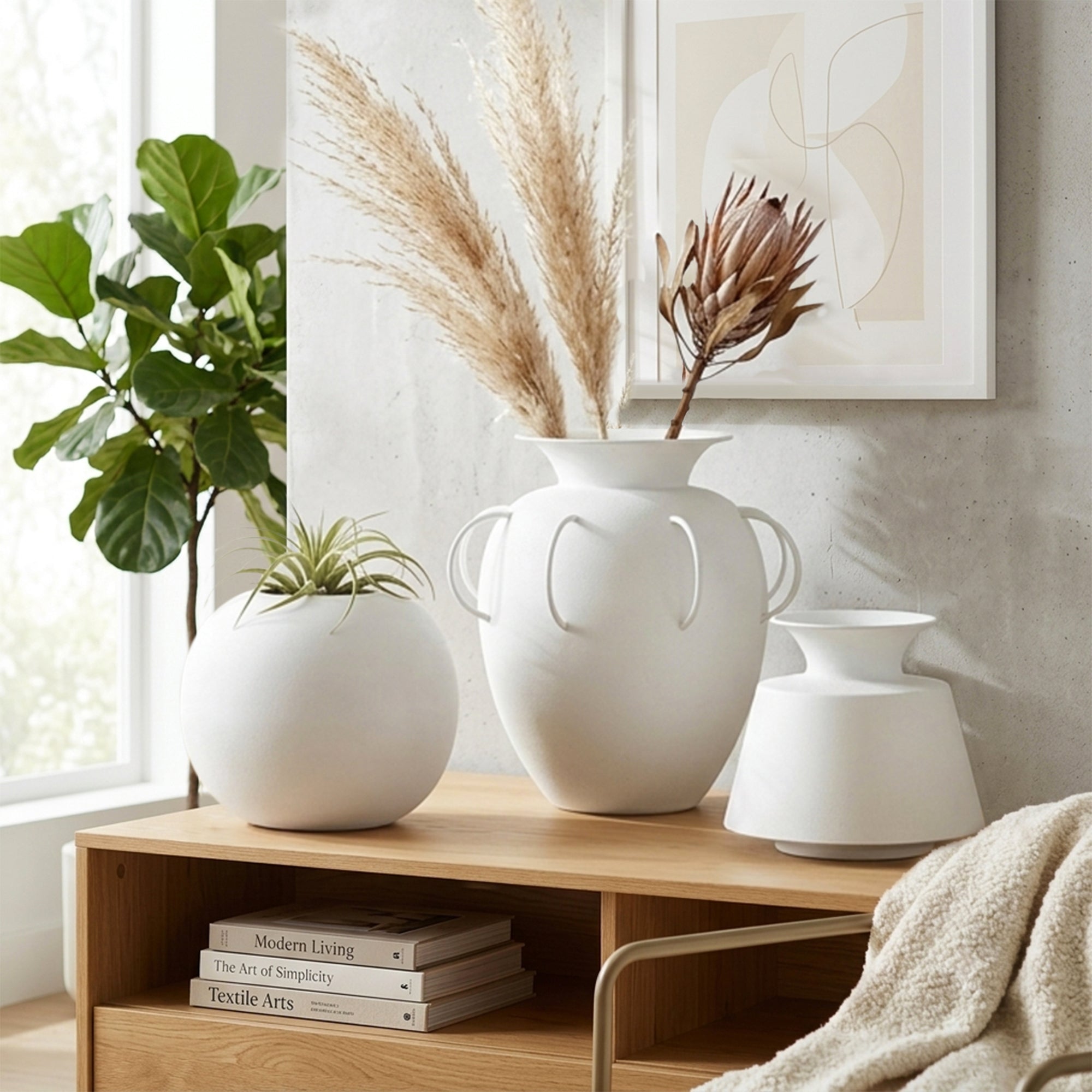 Galore Home Linea 31-0829 vaso metallo verde opaco