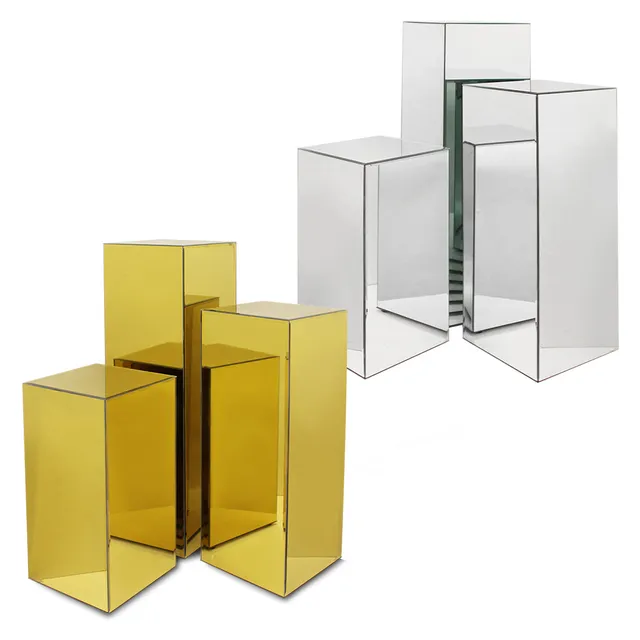 Galore Home Mirror Block G3034 colonna specchio argento