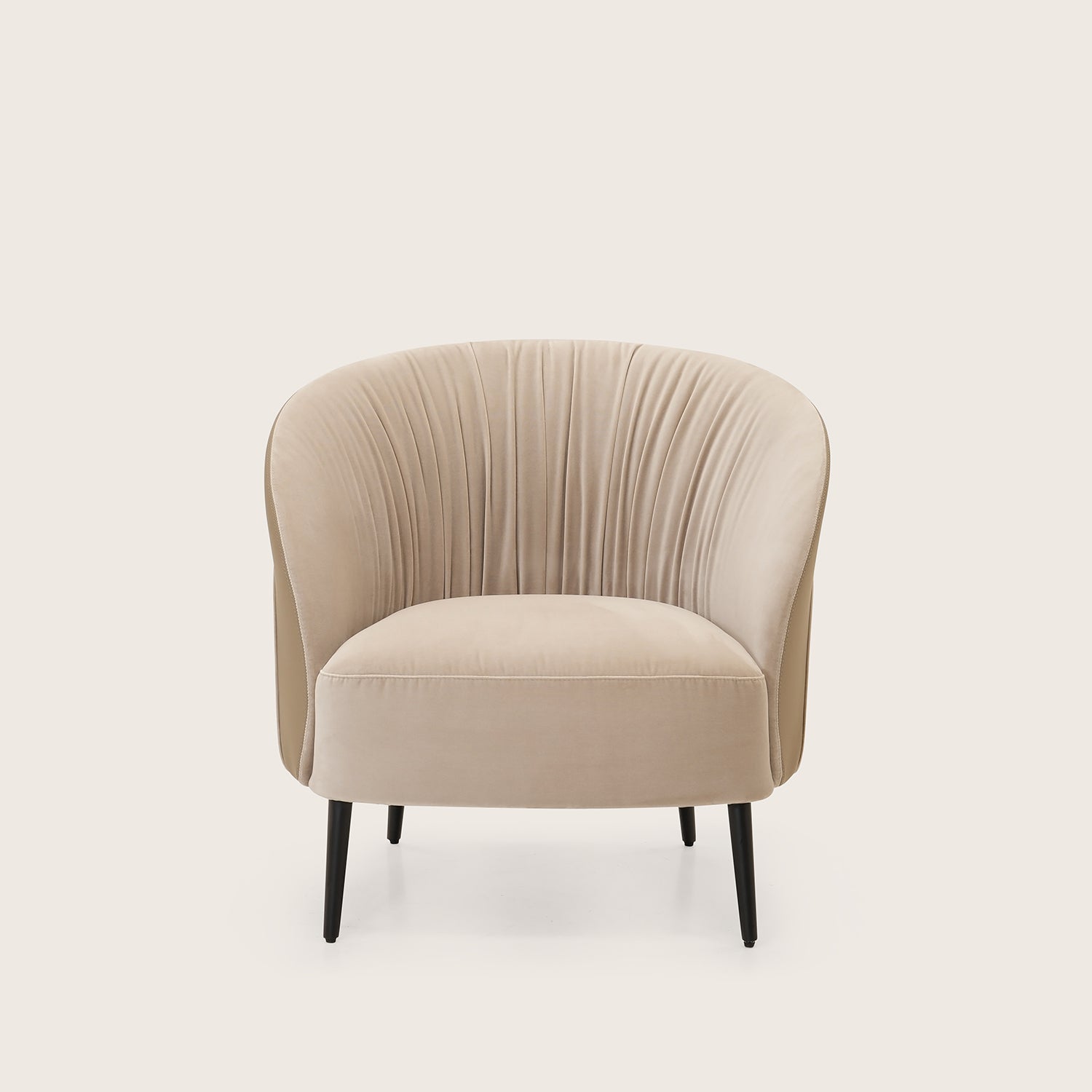 Galore Home Luxe Lounge poltrona grigio blu pelle velluto