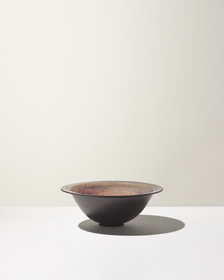 Ceramica Gatti 1928 Crateri Cratere Nero Grande 35 cm
