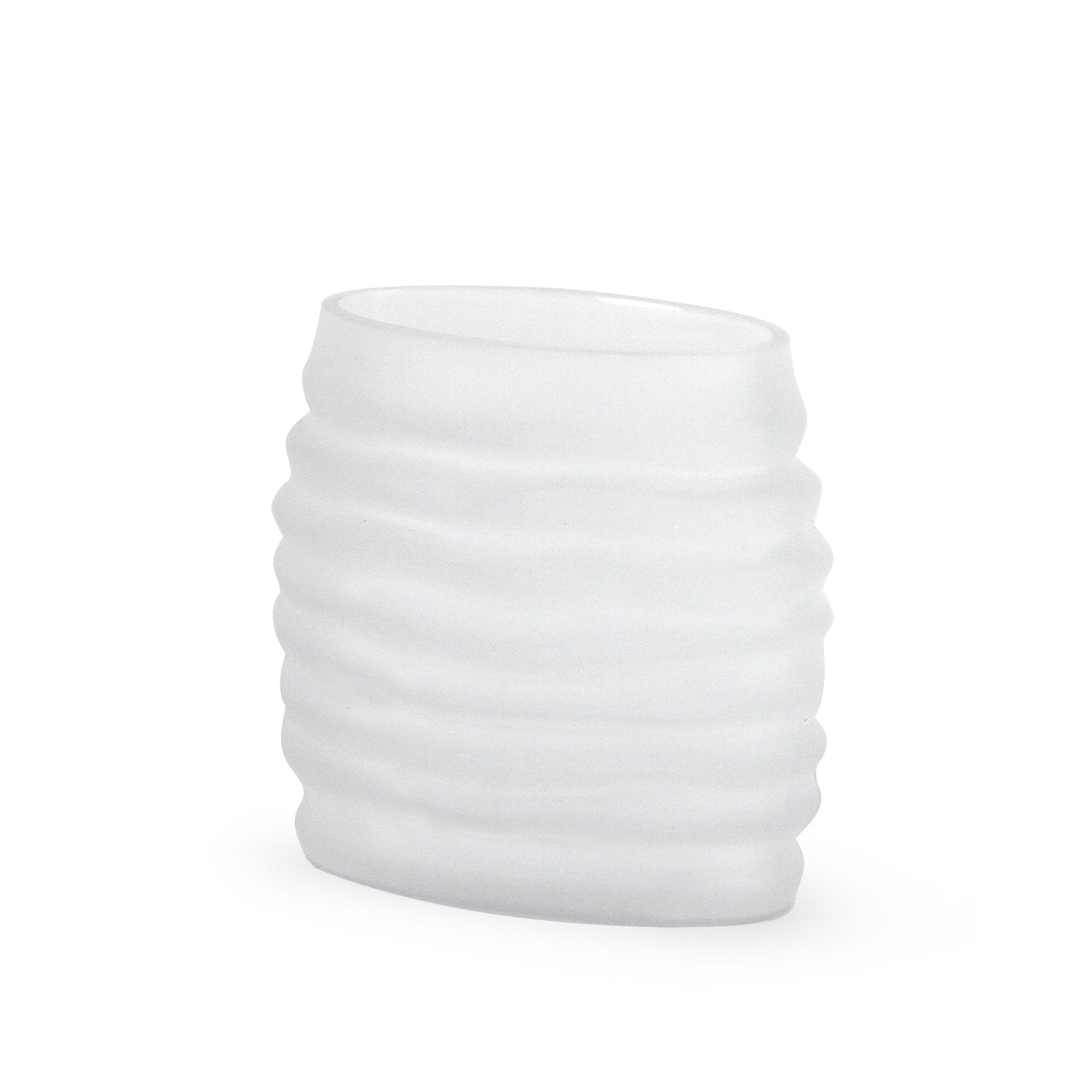 Galore Home Oba vaso in vetro Small Trasparente verde