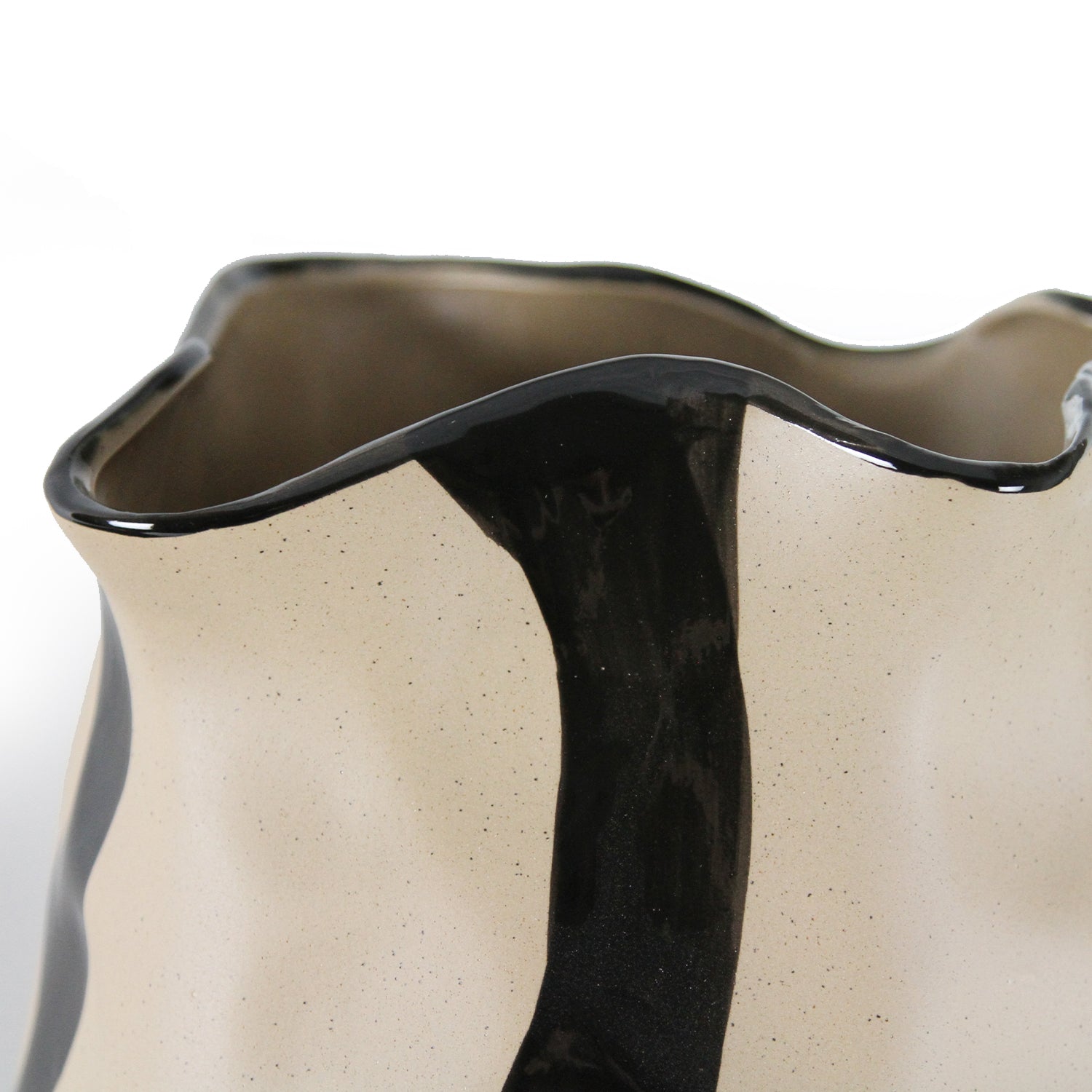 Galore Home Nebula vaso ceramica piccolo 8 pollici