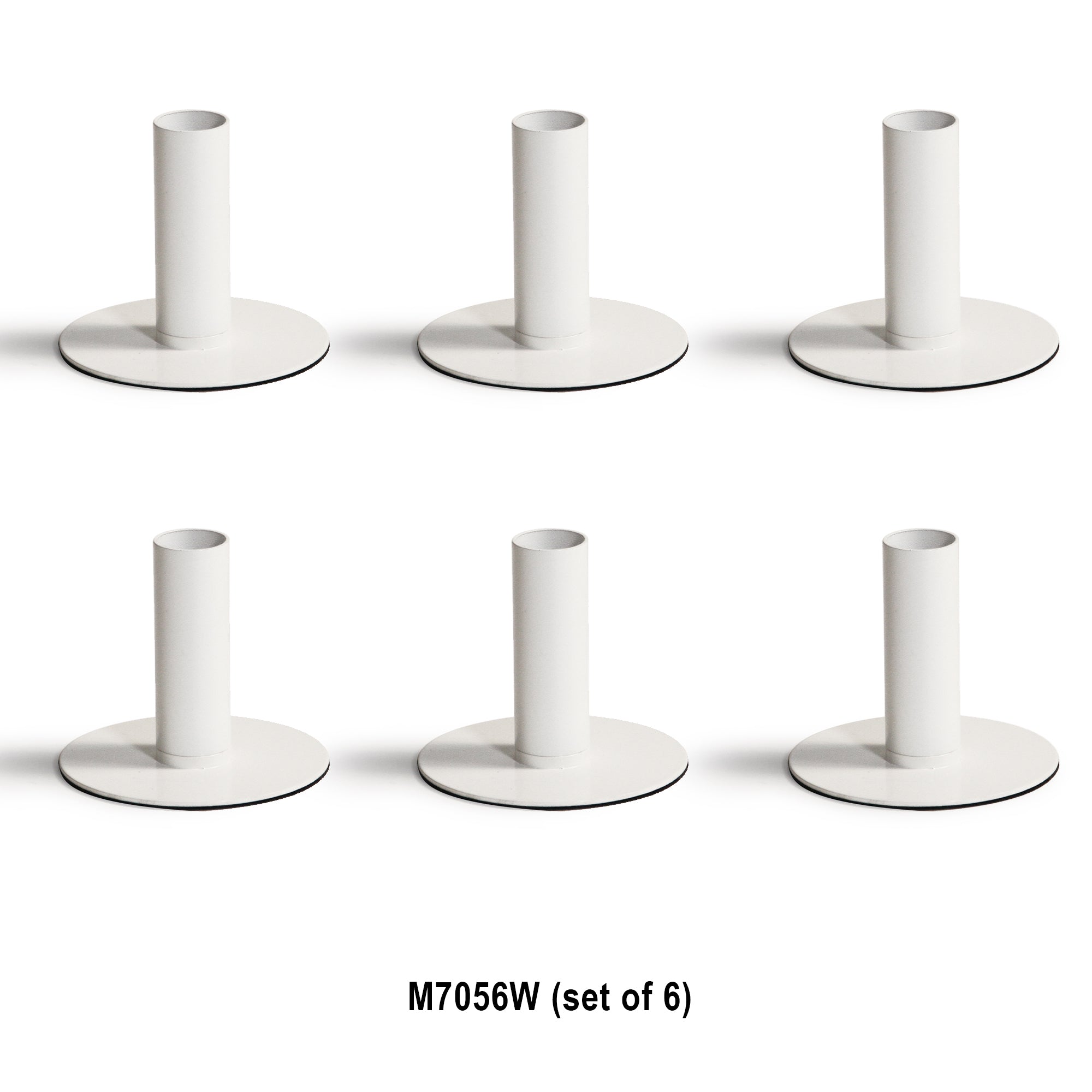 Galore Home Petite Pillar portacandele oro set 6 pezzi