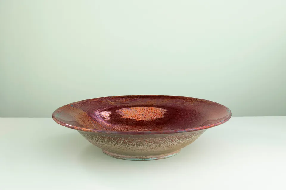 Ceramica Gatti 1928 Riflesso Ciotola 50 50 cm metallica