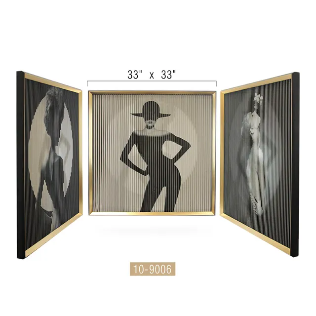 Galore Home Style Icon quadro cinetico 84 cm cornice oro