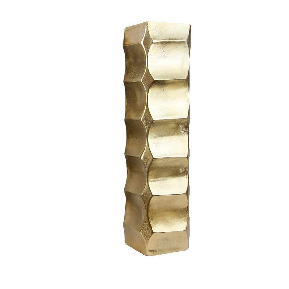 Galore Home Skyline vaso alluminio oro Small