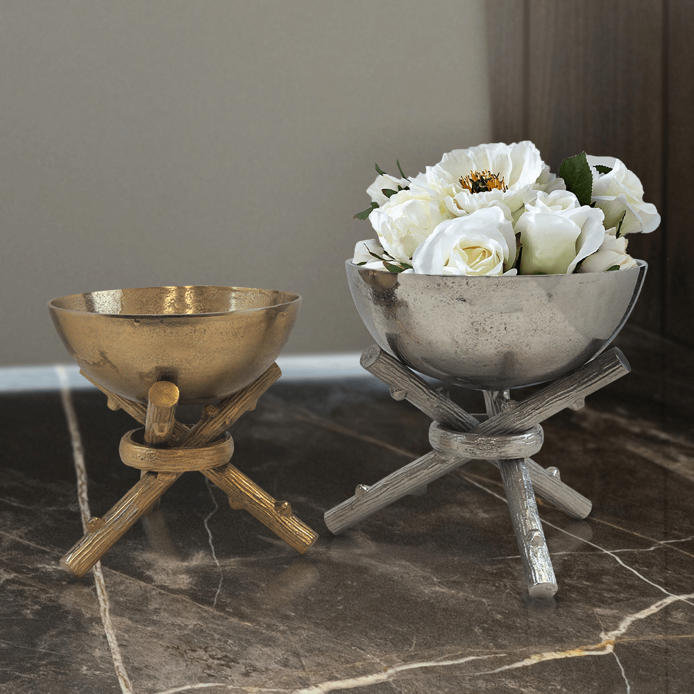 Galore Home Bonfire 3-2077 coppa oro small in alluminio