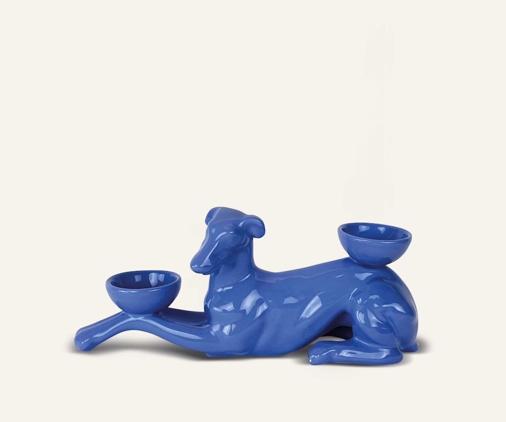 Ceramica Gatti 1928 Luce Selvaggia AC823 statuetta levriero