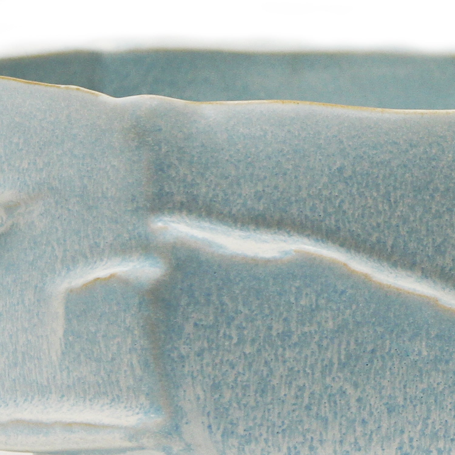 Galore Home Canyon vaso ceramica alto bianco lucido