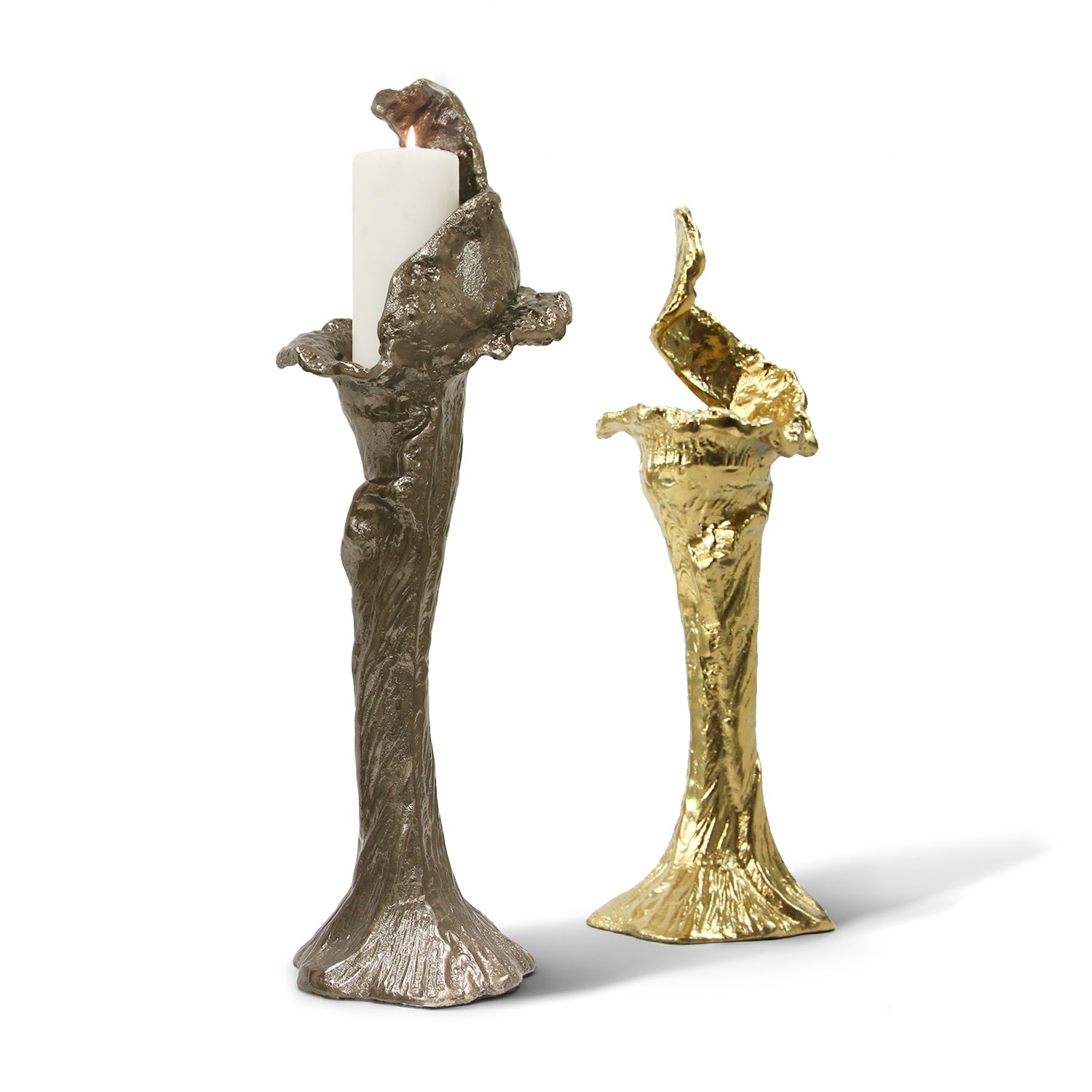Galore Home Molten Metal portacandele grande ottone