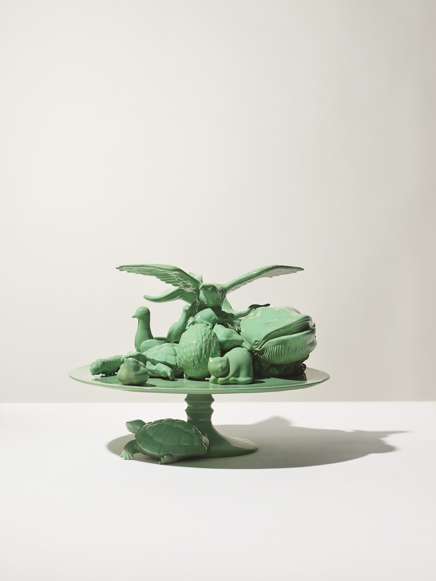 Ceramica Gatti 1928 Anastasio Esodi scultura zoomorfa