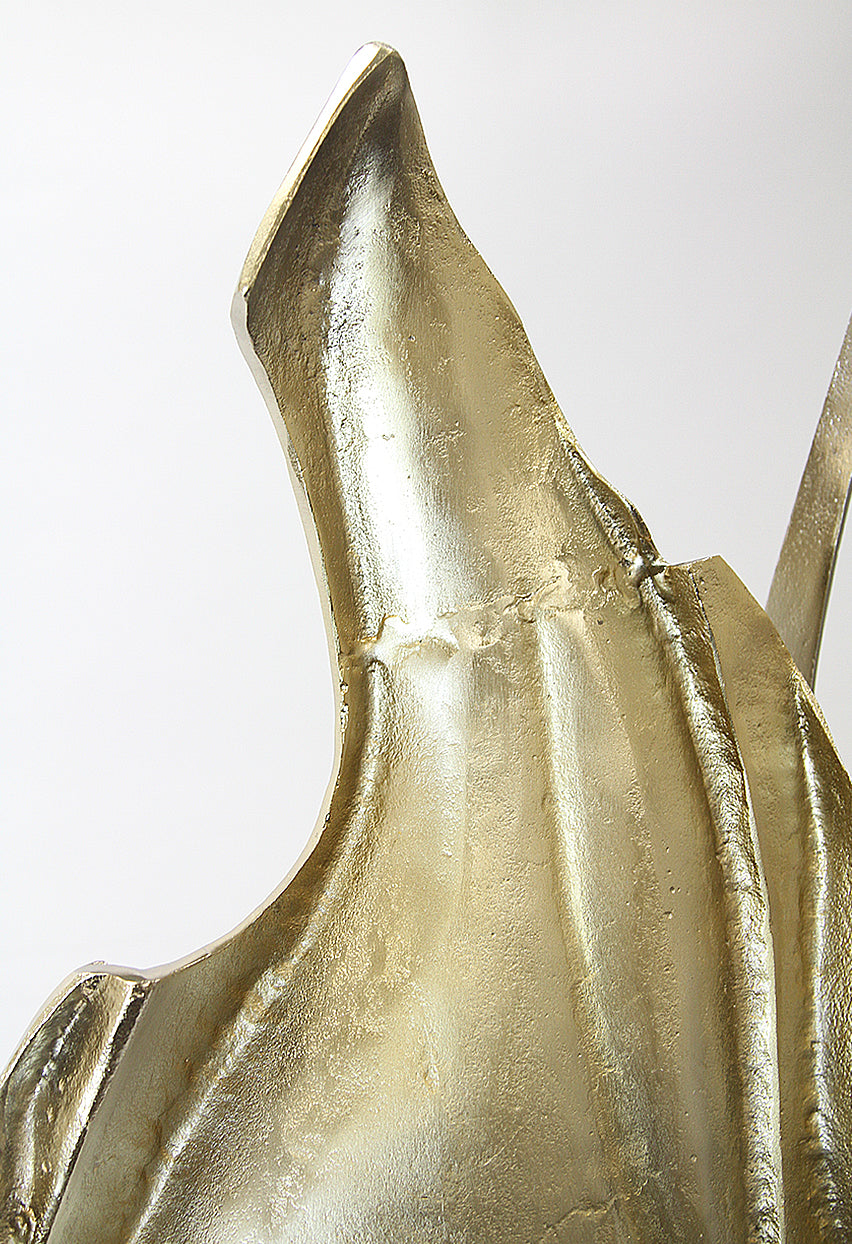 Galore Home Grand Abstract scultura testa cavallo alluminio