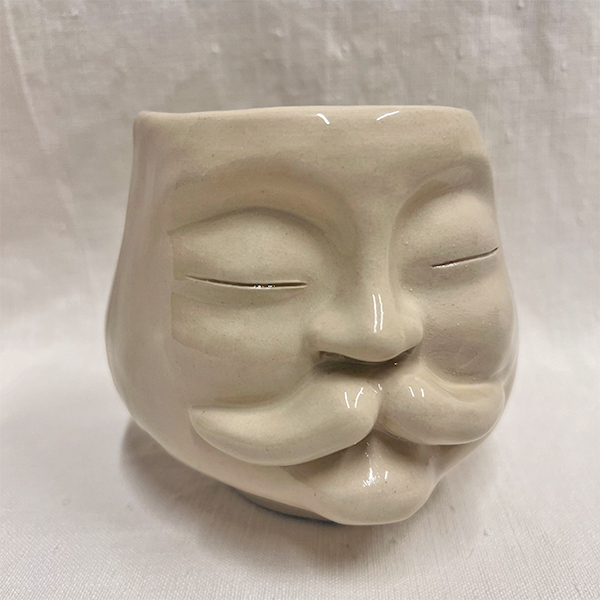 Atelier Alida Ceramiche Funny Vase Uomo vaso gres 1/101