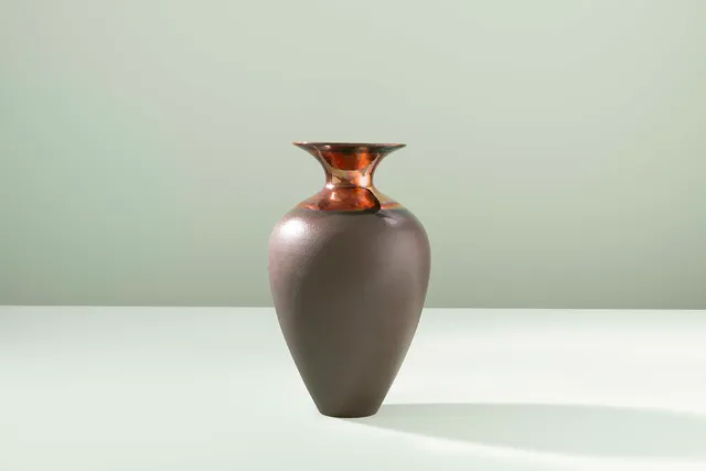 Ceramica Gatti 1928 Riflesso Marsili RM743 vaso metallico