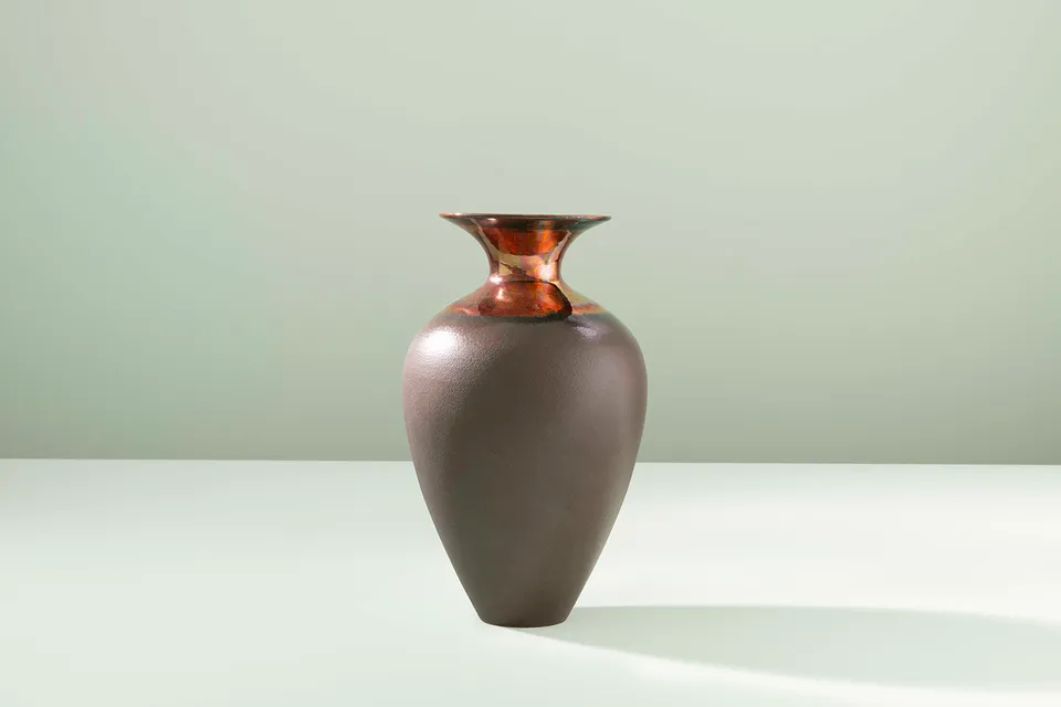 Ceramica Gatti 1928 Riflesso Marsili vaso 35 cm a riflessi