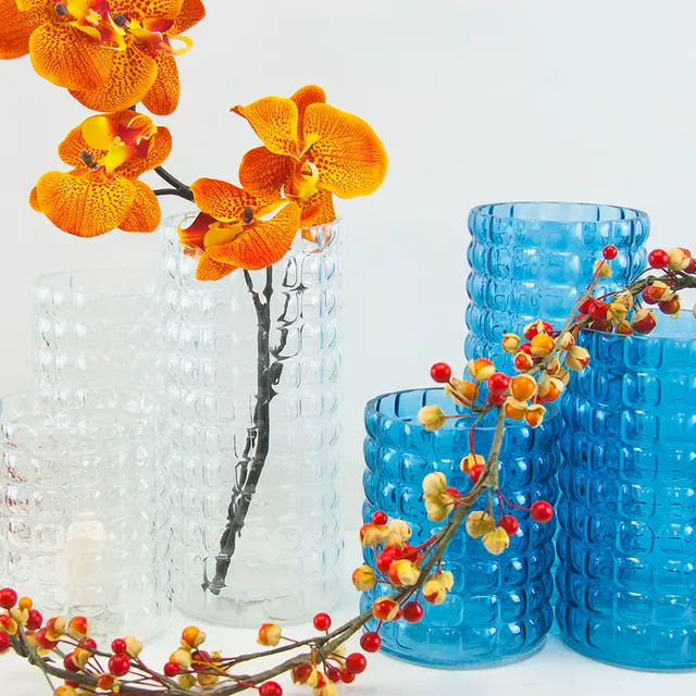 Galore Home Bubble vaso vetro Clear 18-0835 18 pezzi