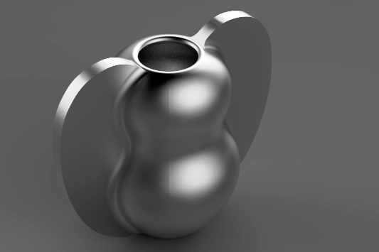 Cyrcus Design Elefantino vaso scultura Animalove 13x14