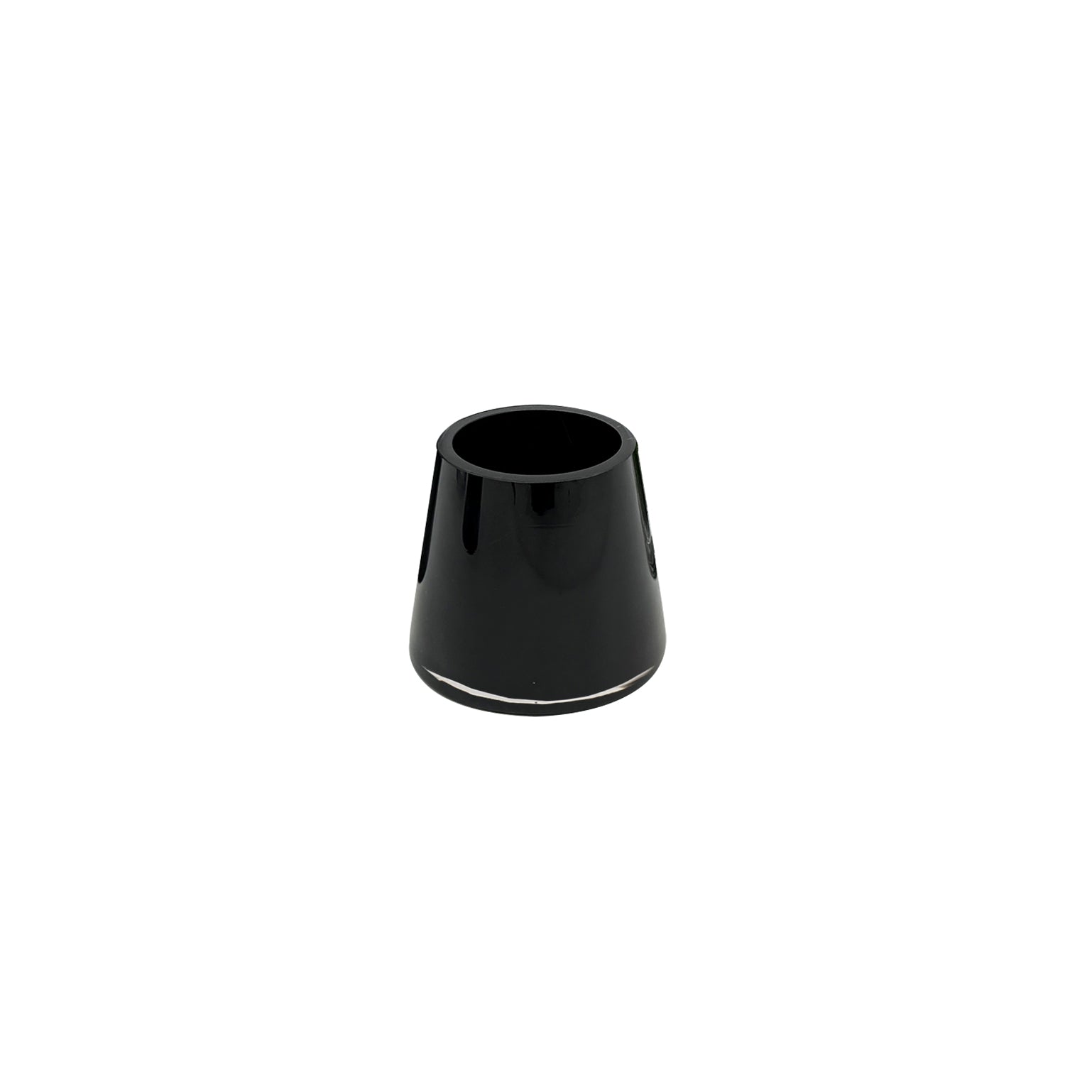 Galore Home Premium vaso vetro nero large