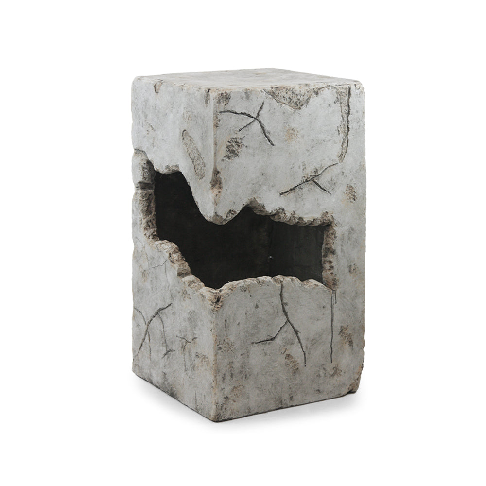 Galore Home Petros vaso da terra resina 65 cm