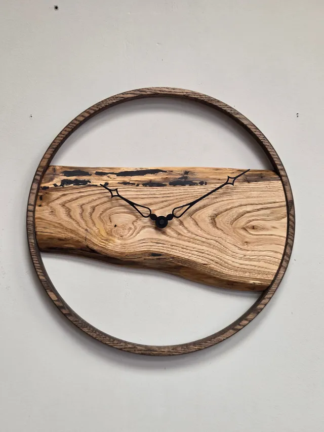 Il nido del picchio orologio da muro chocolate 42 cm