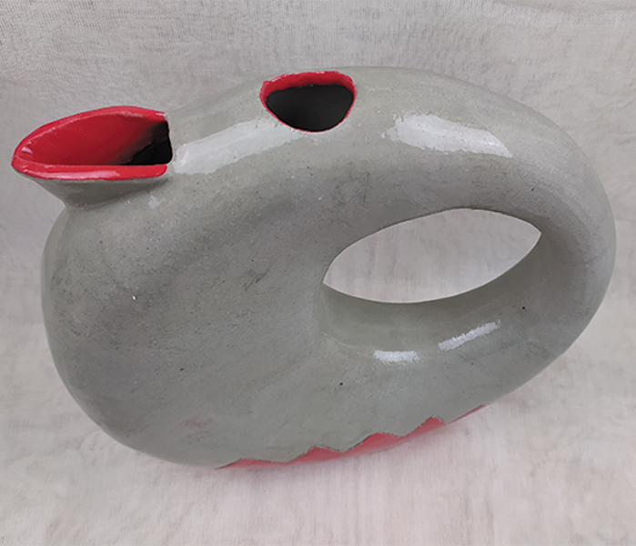 Atelier Alida Ceramiche Primo 9 brocca in semire bianco 1,4 L