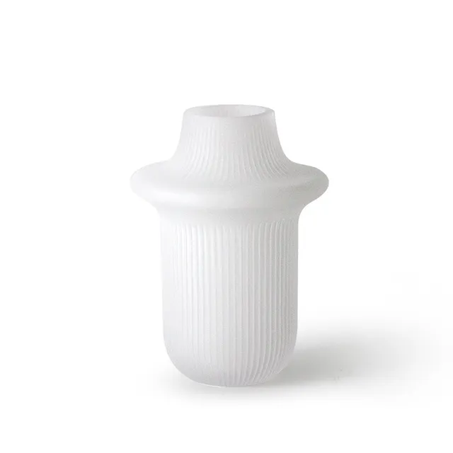 Galore Home Topper vaso vetro trasparente a disco