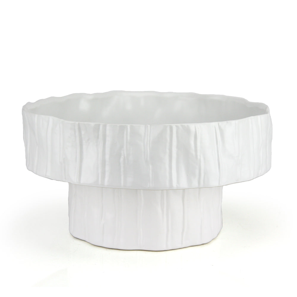 Galore Home Capricorn vaso basso nero piante