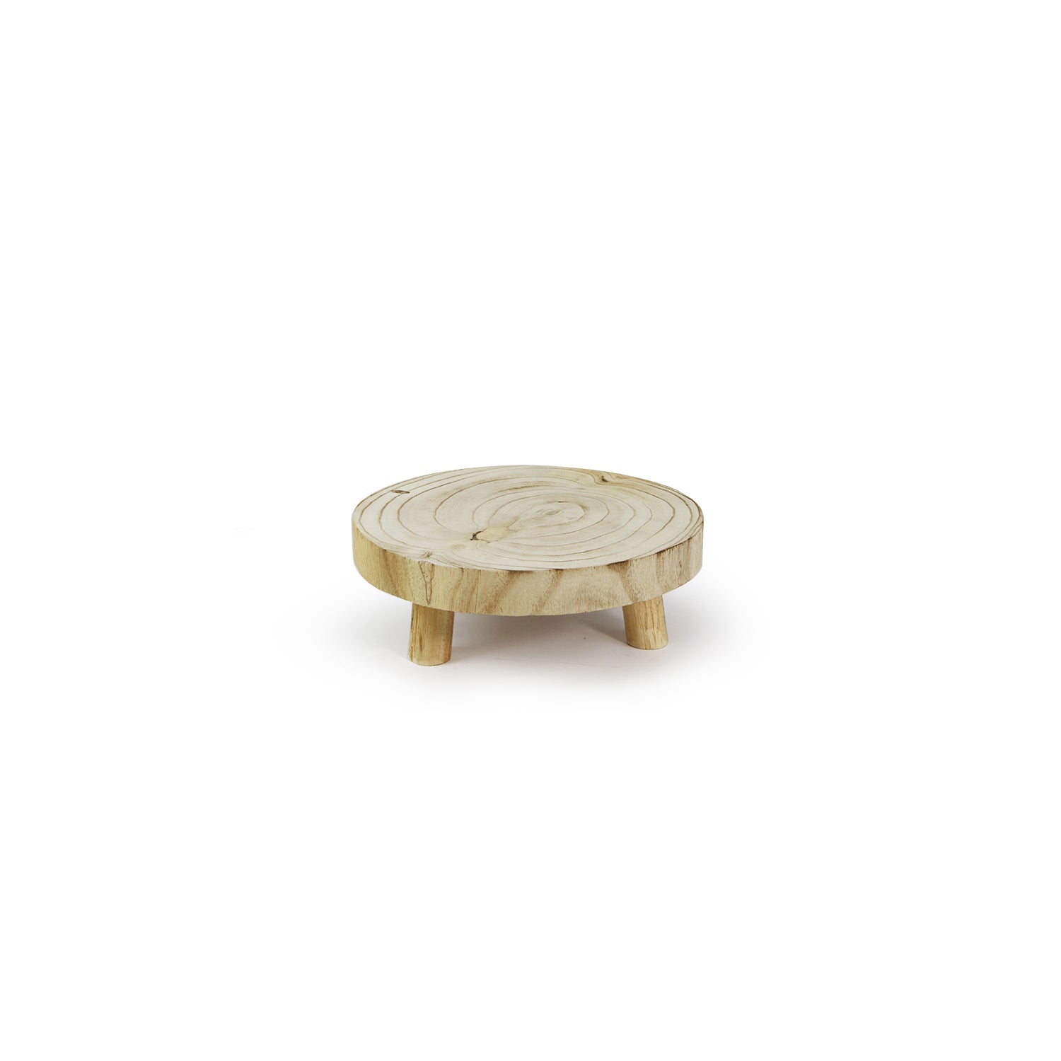 Galore Home Trinity R4029 alzata legno naturale 25 cm