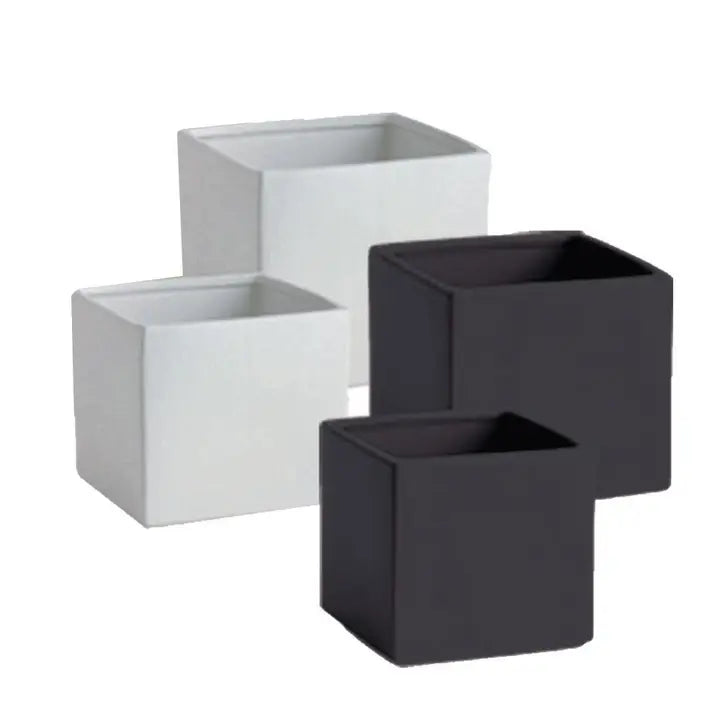 Galore Home Contemporary Vaso Cilindrico Nero CPR44 12pz