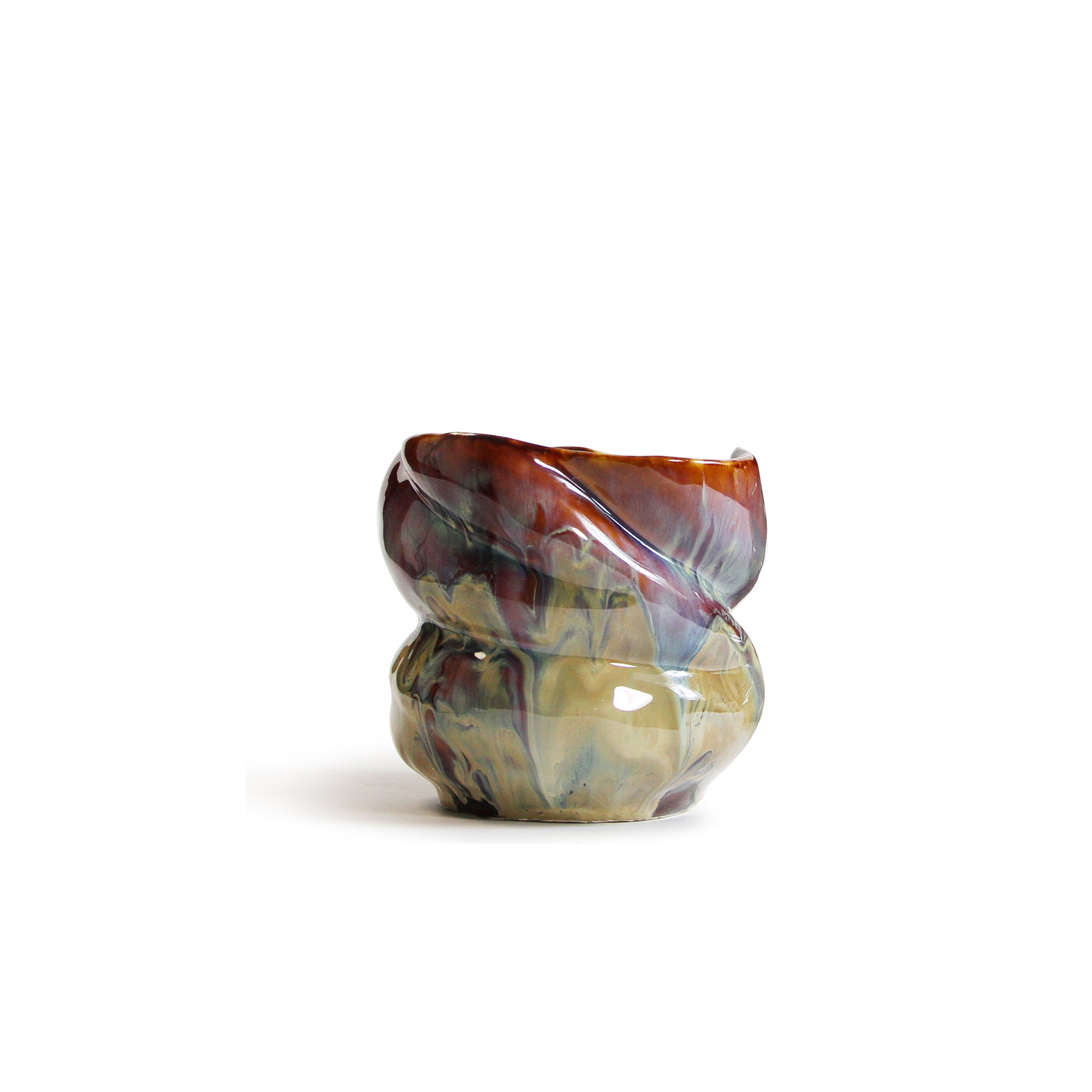 Galore Home Lava CPT95 vaso ceramica nebula