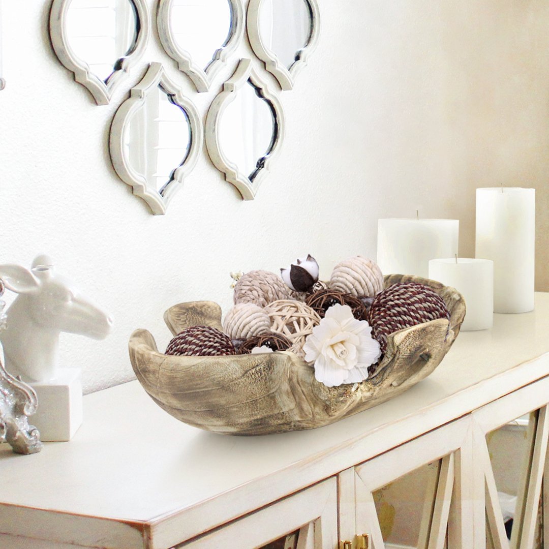Galore Home Forest Bowl ciotola legno 30 cm naturale