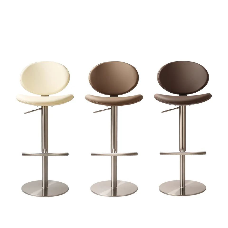 Galore Home Serenity Bar Stool sgabello ecopelle marrone