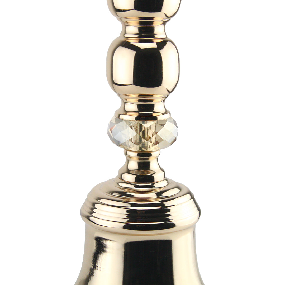 Galore Home Pillar portacandele metallo oro Small