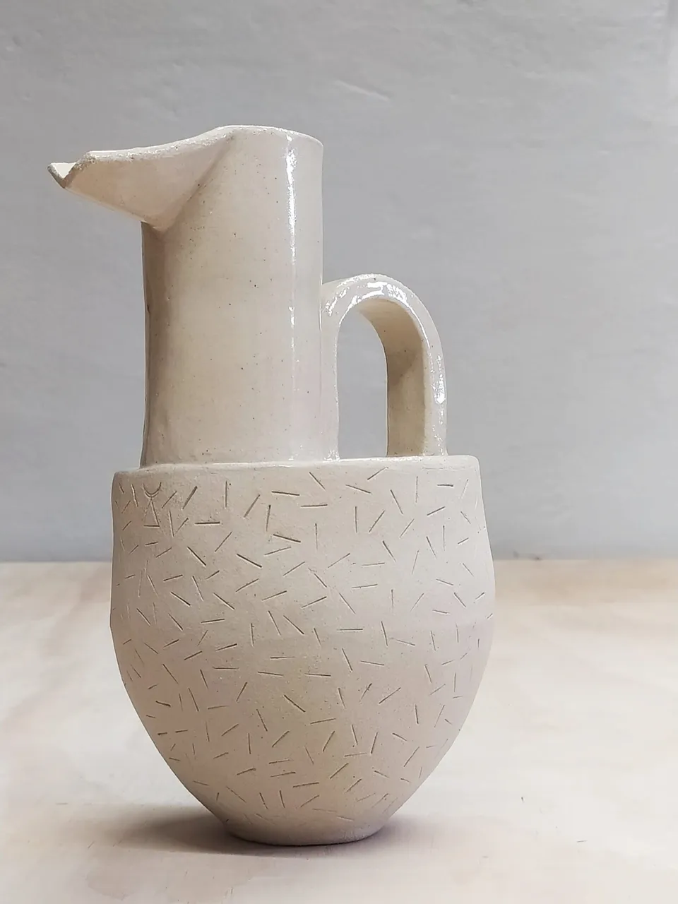 Atelier Alida Ceramiche Brocca Cigno #4 brocca 1,25 L