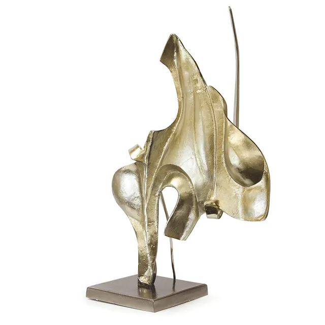 Galore Home Grand Abstract scultura testa cavallo alluminio